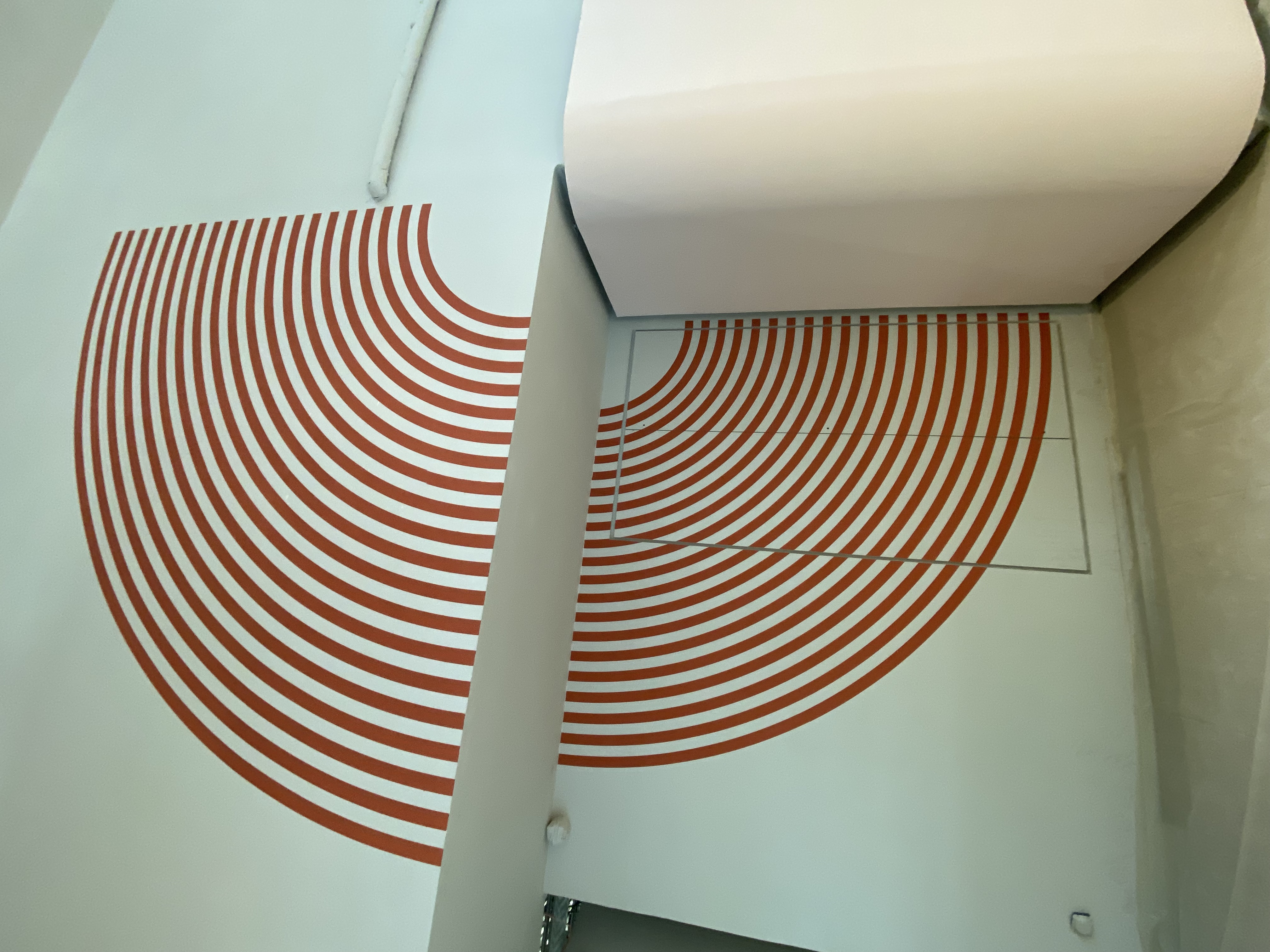 Décoration d’un mur avec motif