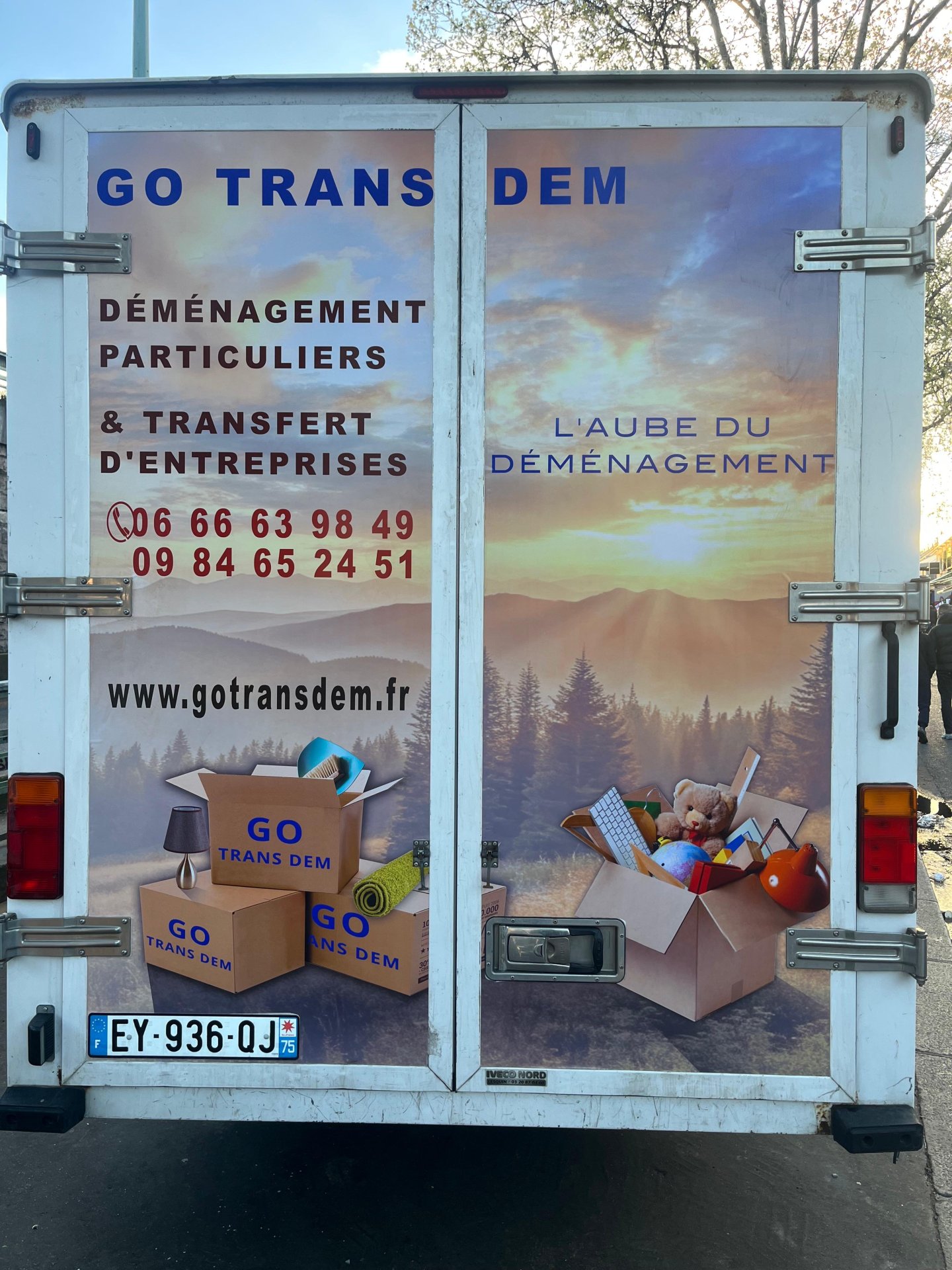 Flocage d’une publicité sur un camion image 4
