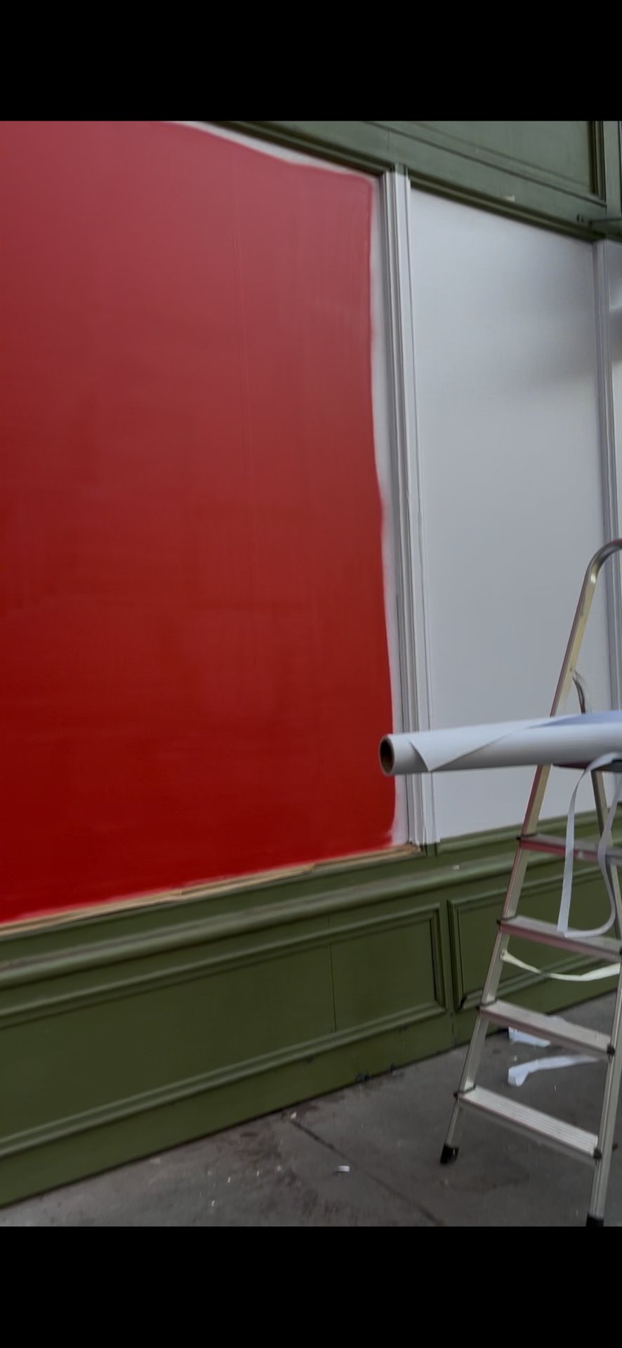 Habillage façade d’une boutique en couleurs de PSG image 5