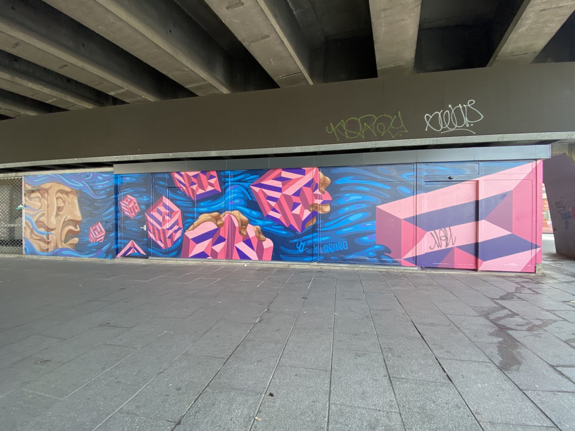 Habillage d’une façade avec décor en vinyle image 2