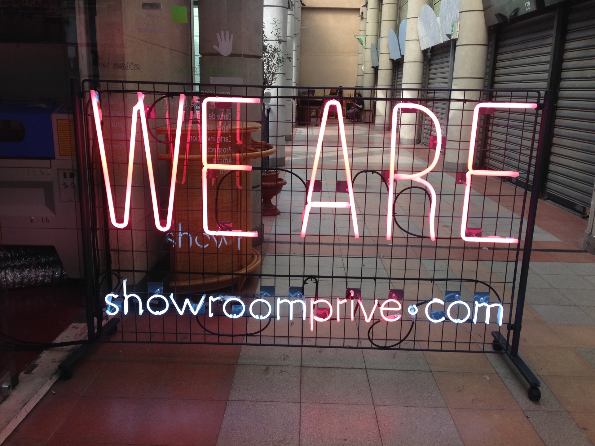 Néons pour un événement de SHOWROOMPRIVÉ image 9