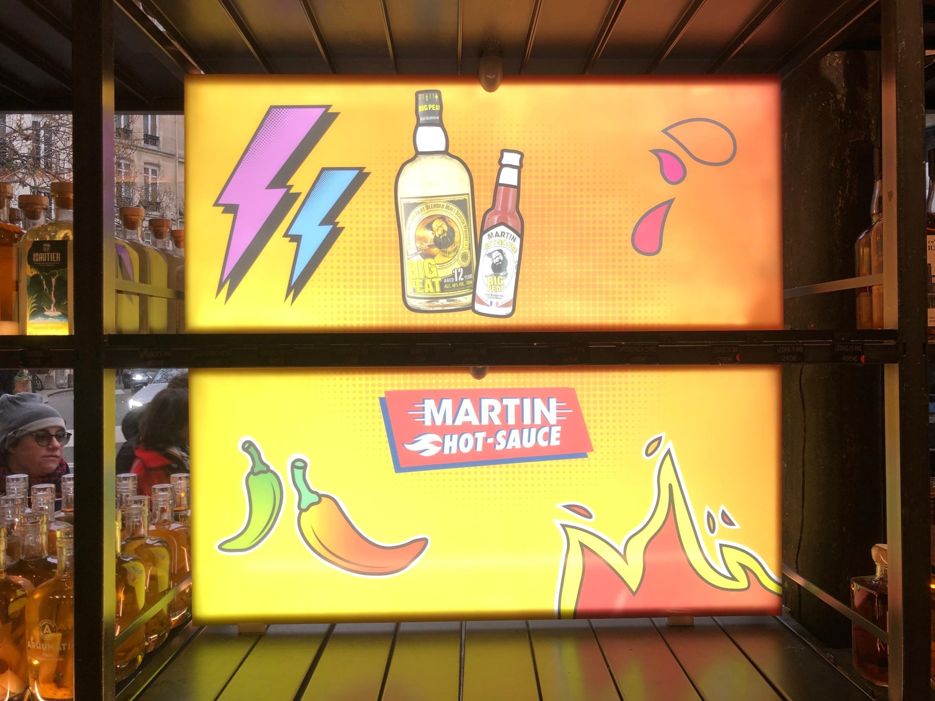 Publicité imprimée sur film pour panneaux lumineux image 2