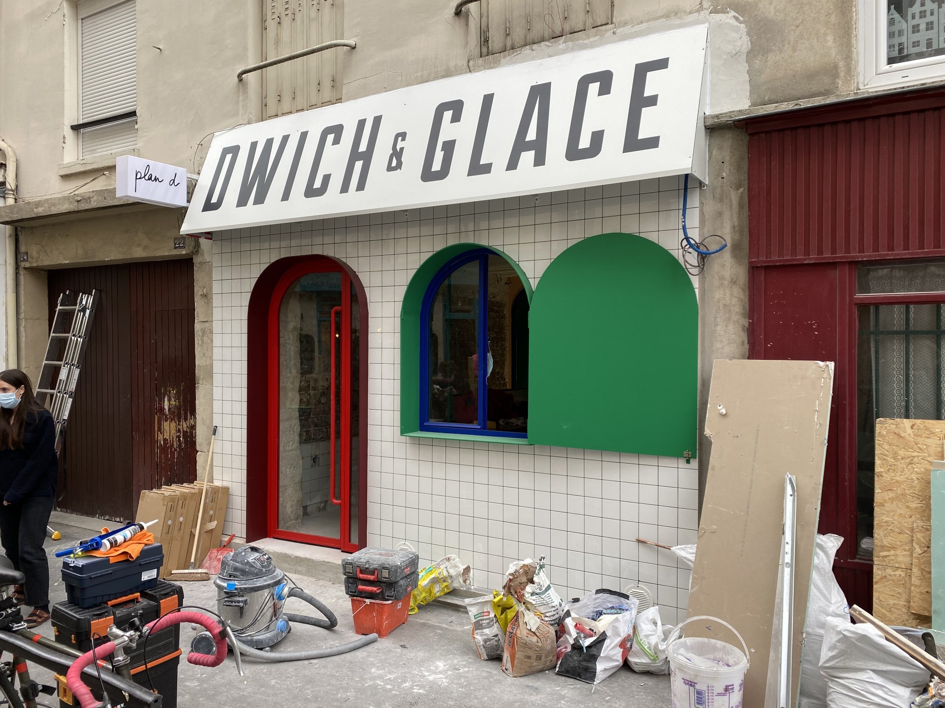 Enseigne Auvent d’un restaurant image 1