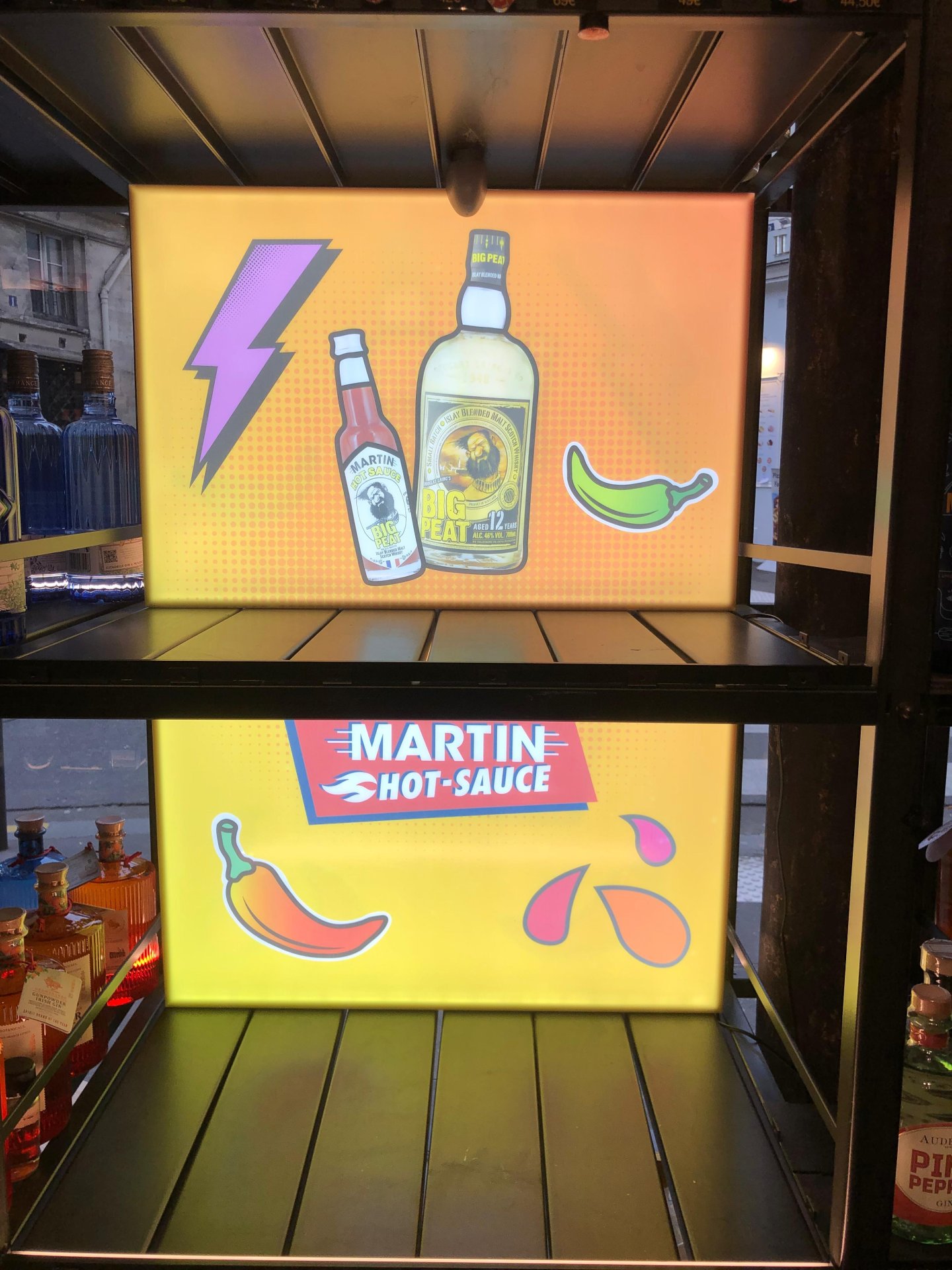 Publicité imprimée sur film pour panneaux lumineux image 4