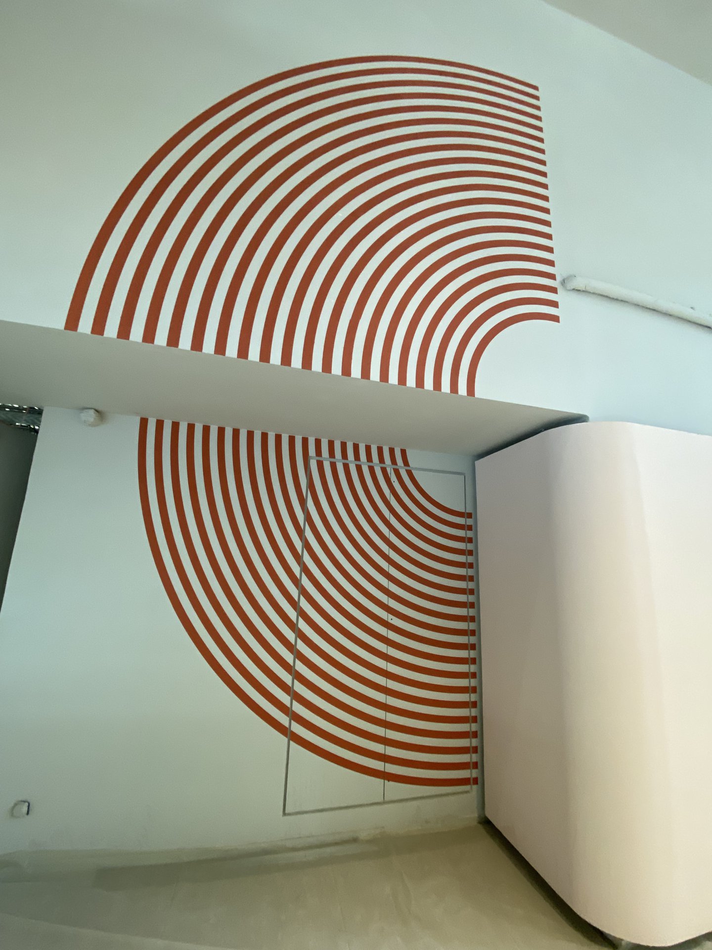 Décoration d’un mur avec motif