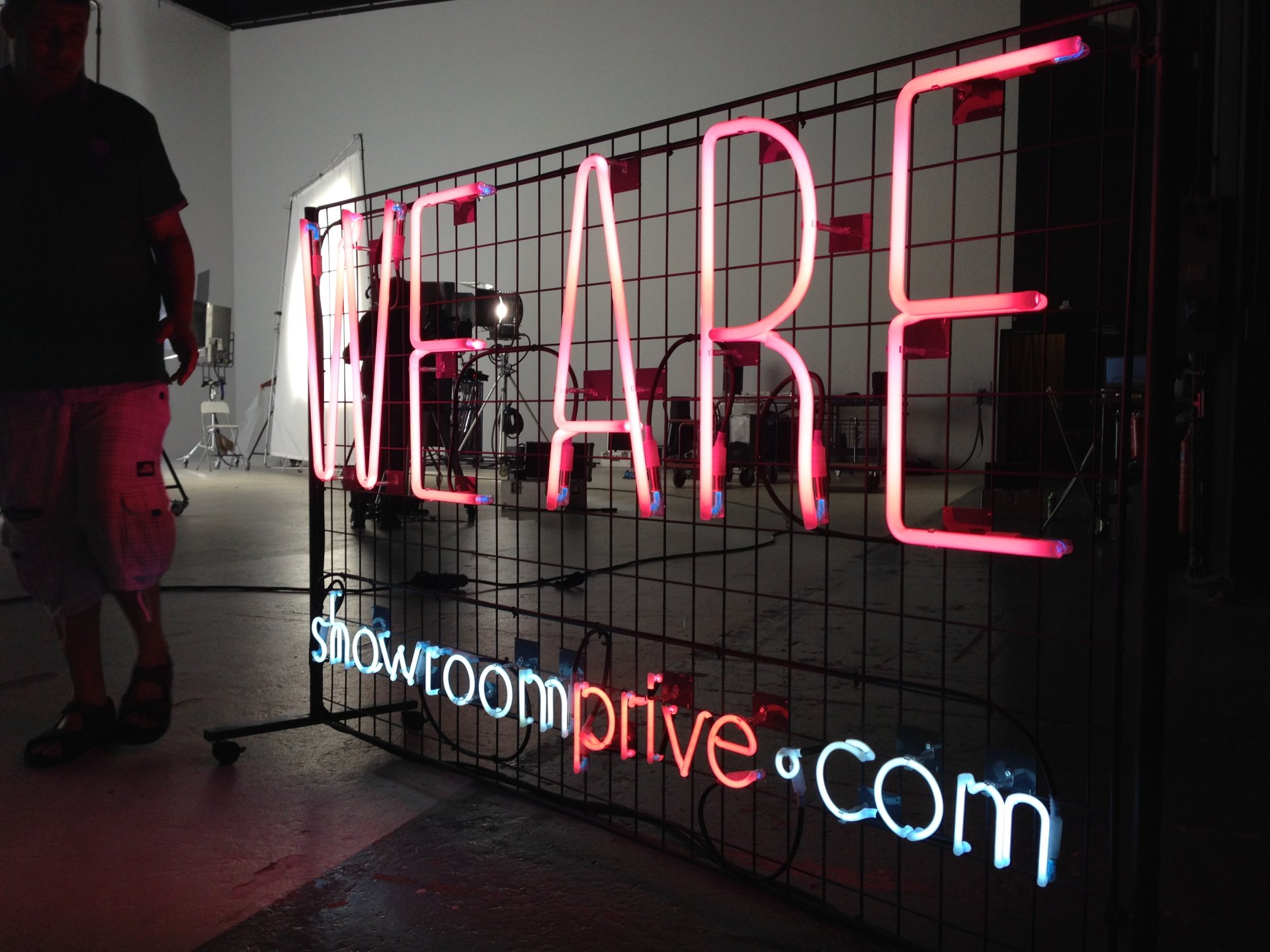 Néons pour un événement de SHOWROOMPRIVÉ image 3