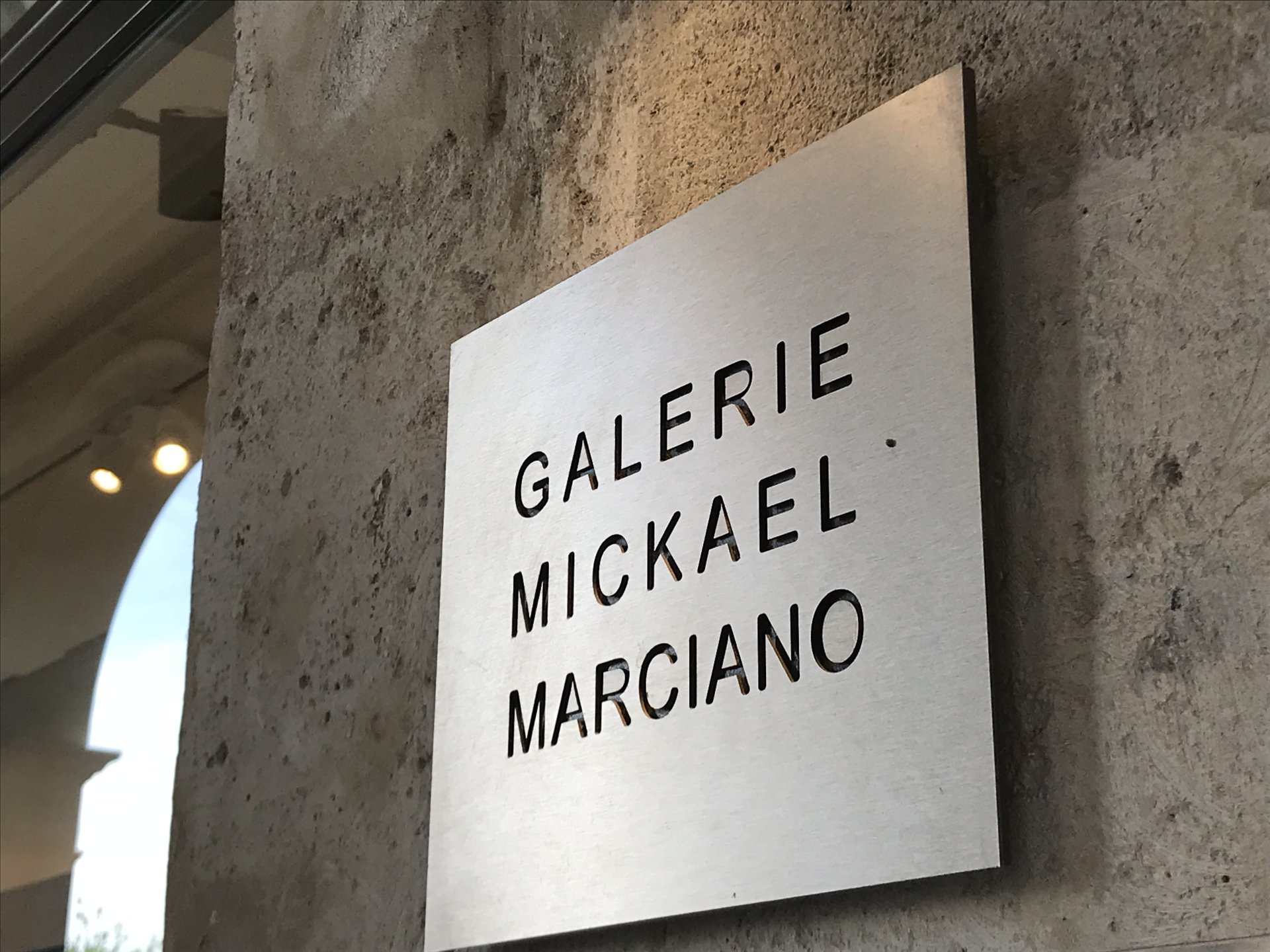 Plaque signalétique en Dibond aluminium gravé image 2