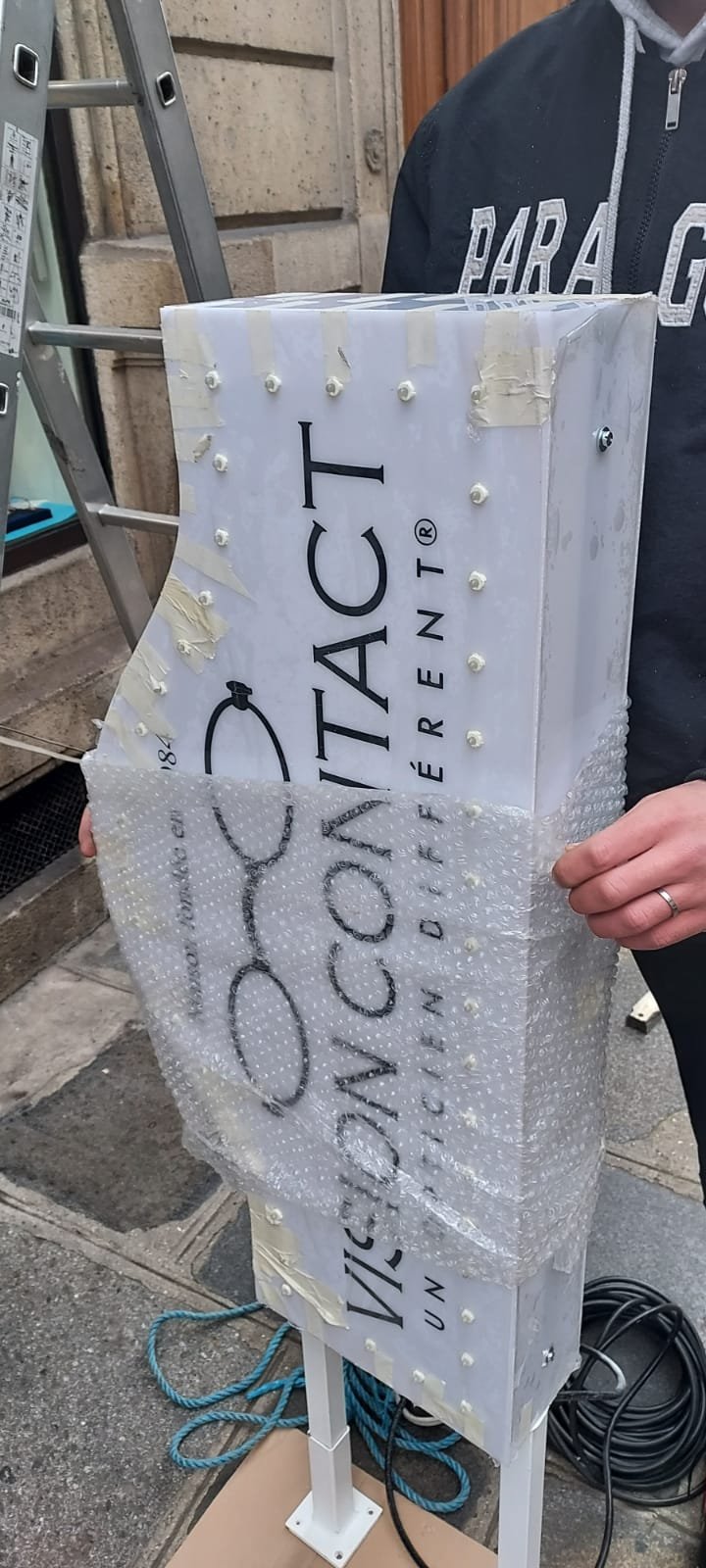 Enseigne drapeau LEDs image 10