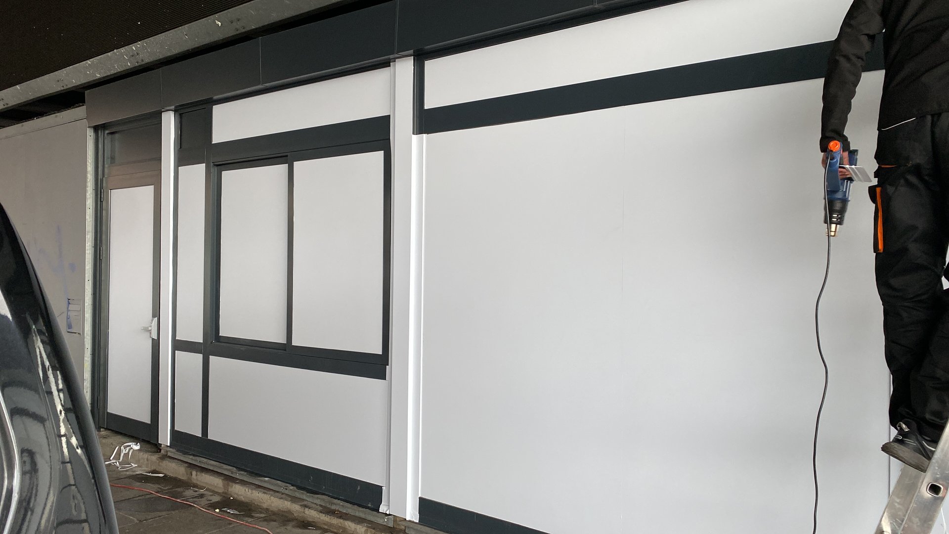 Habillage d’une façade avec décor en vinyle image 5