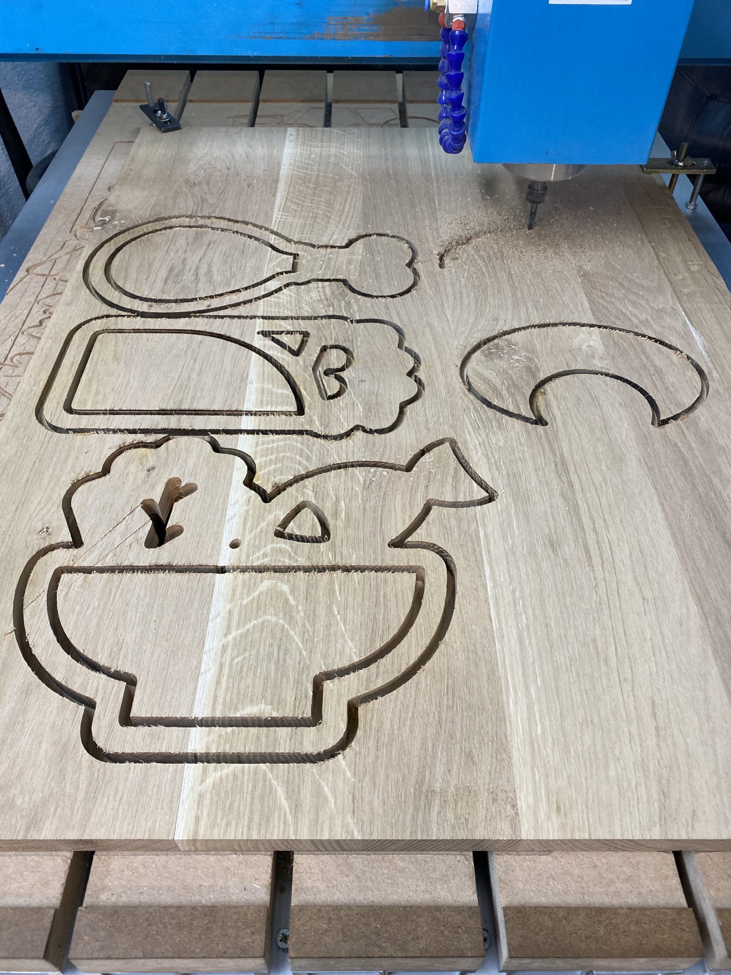 Pictogrammes en bois traité, rétro-éclairé leds image 10