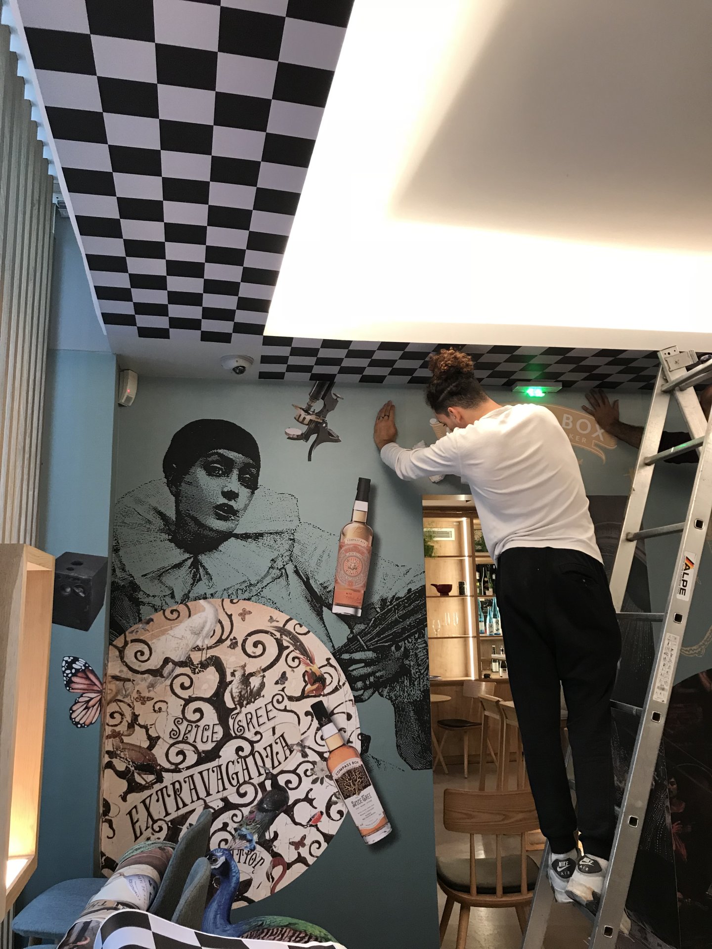 Décoration d’une boutique avec vinyle imprimé image 6