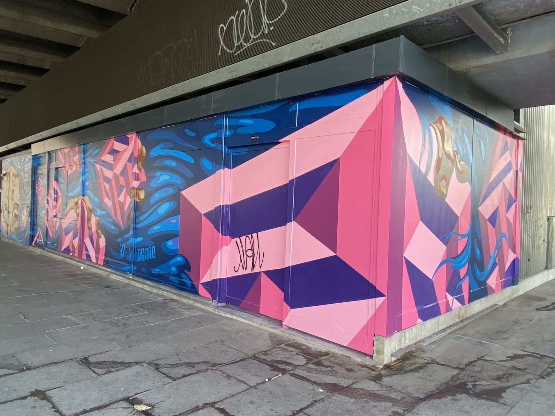 Habillage d’une façade avec décor en vinyle image 1