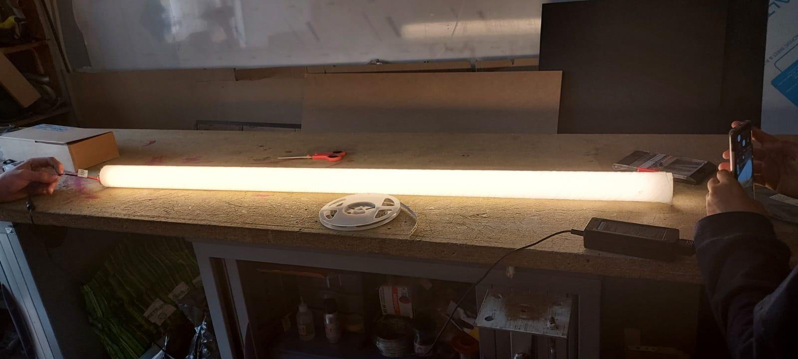 Gros néon luminaire en  tube led image 5
