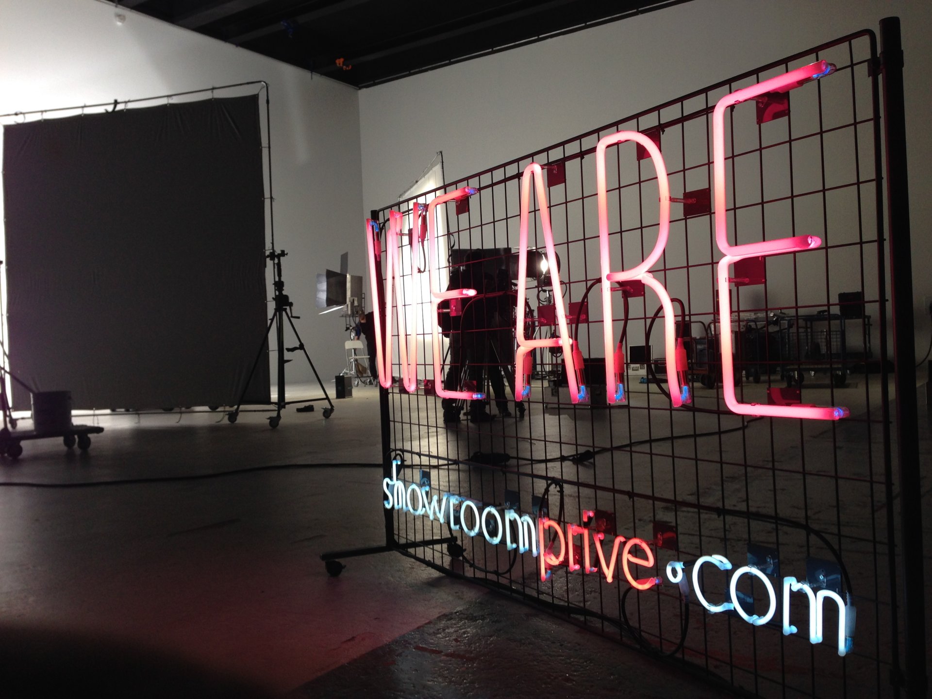 Néons pour un événement de SHOWROOMPRIVÉ image 1