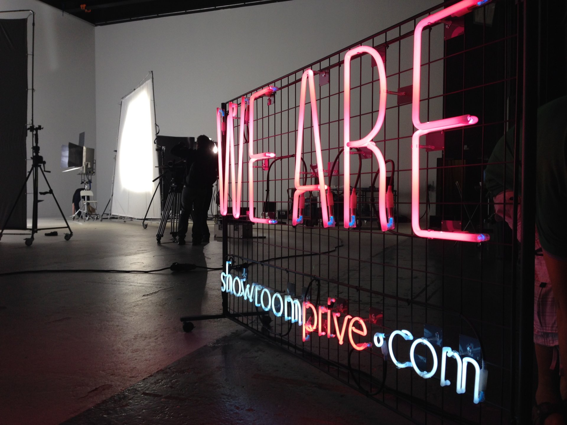 Néons pour un événement de SHOWROOMPRIVÉ image 4